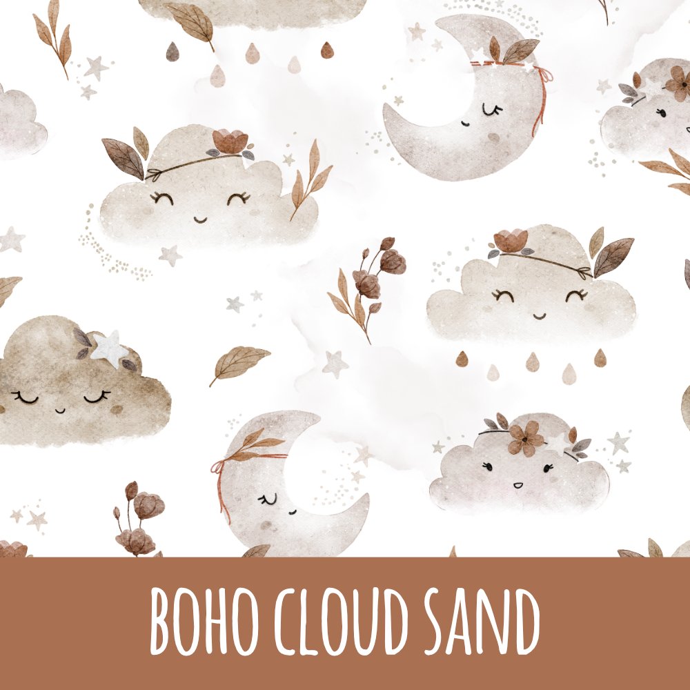 Boho Cloud sand Bio Rib Jersey