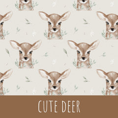 cutie deer Baumwolle 48 cm Stoffrest