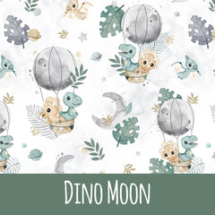 dino moon Bio Jersey 107 cm Stoffrest