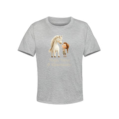 Kinder T-Shirt Hufe, Herz & Abenteuer