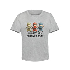 Kinder T-Shirt Ninja Regel Nr.1