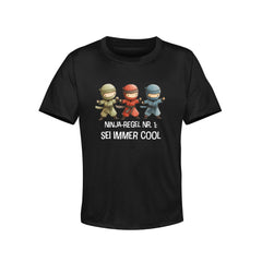 Kinder T-Shirt Ninja Regel Nr.1