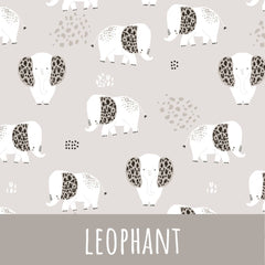 Leo Elefant Bio Jersey 50 cm Stoffrest