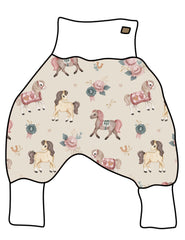 Lange Pumphose little pony beige