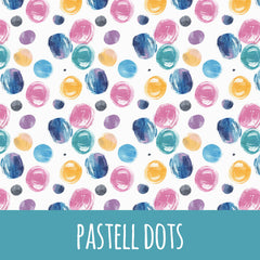 Pastell dots Bio Jersey 48cm Stoffrest 18,51€/m