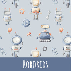 Robokids Bio Jersey 20cm Stoffreste 17,91€/m