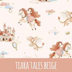 Tiara tails beige Bio Sommersweat