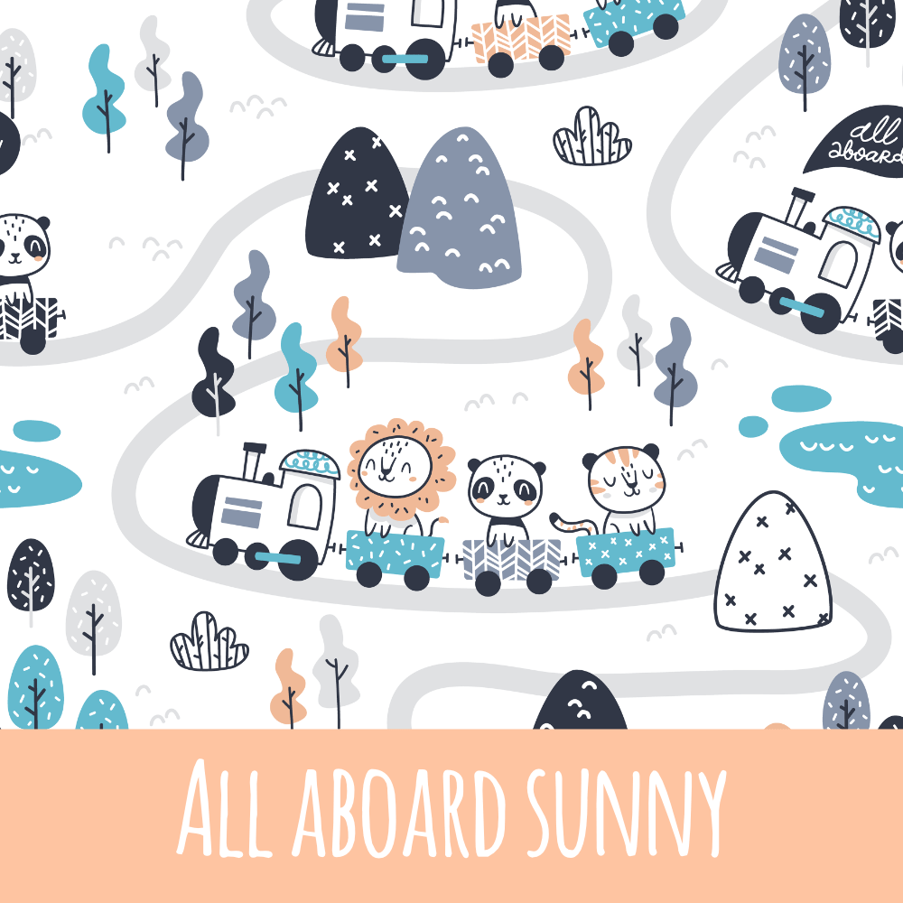 All aboard sunny Baumwolle - Mamikes