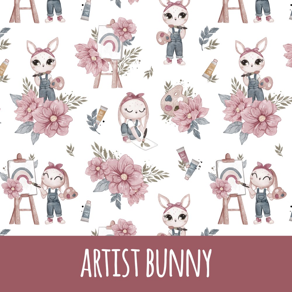 Artist bunny white Bio Jersey