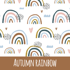 Autumn rainbow Vorbestellung (Stoffart wählbar)
