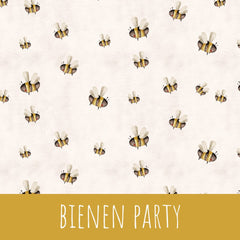 Bienen party Vorbestellung (Stoffart wählbar) - Mamikes