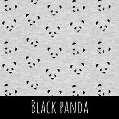 Black panda Bio Jersey - Mamikes