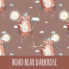 Boho bear darkrose Vorbestellung (Stoffart wählbar) - Mamikes