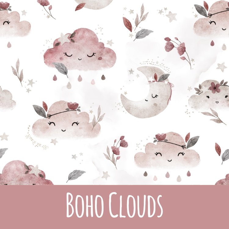 Boho clouds Bio Jersey - Mamikes