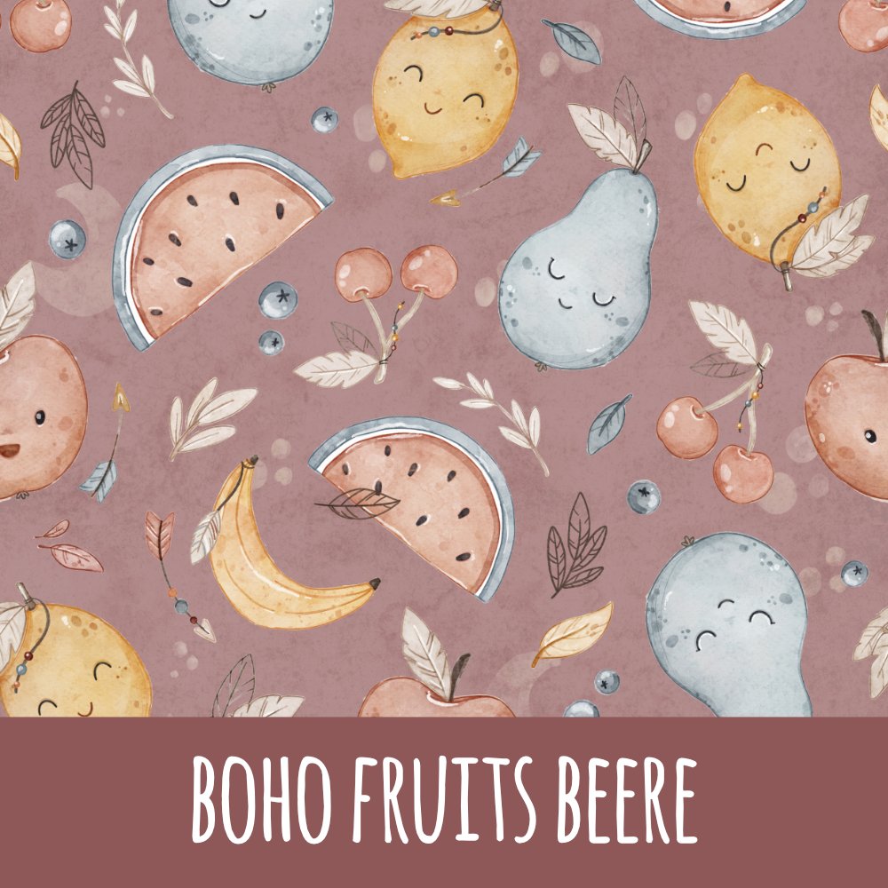 Boho fruits beere Bio Jersey - Mamikes