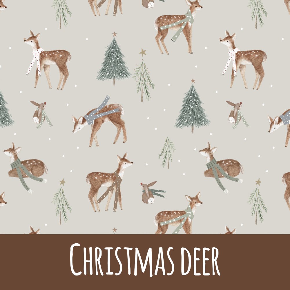 Christmas deer Bio Jersey - Mamikes