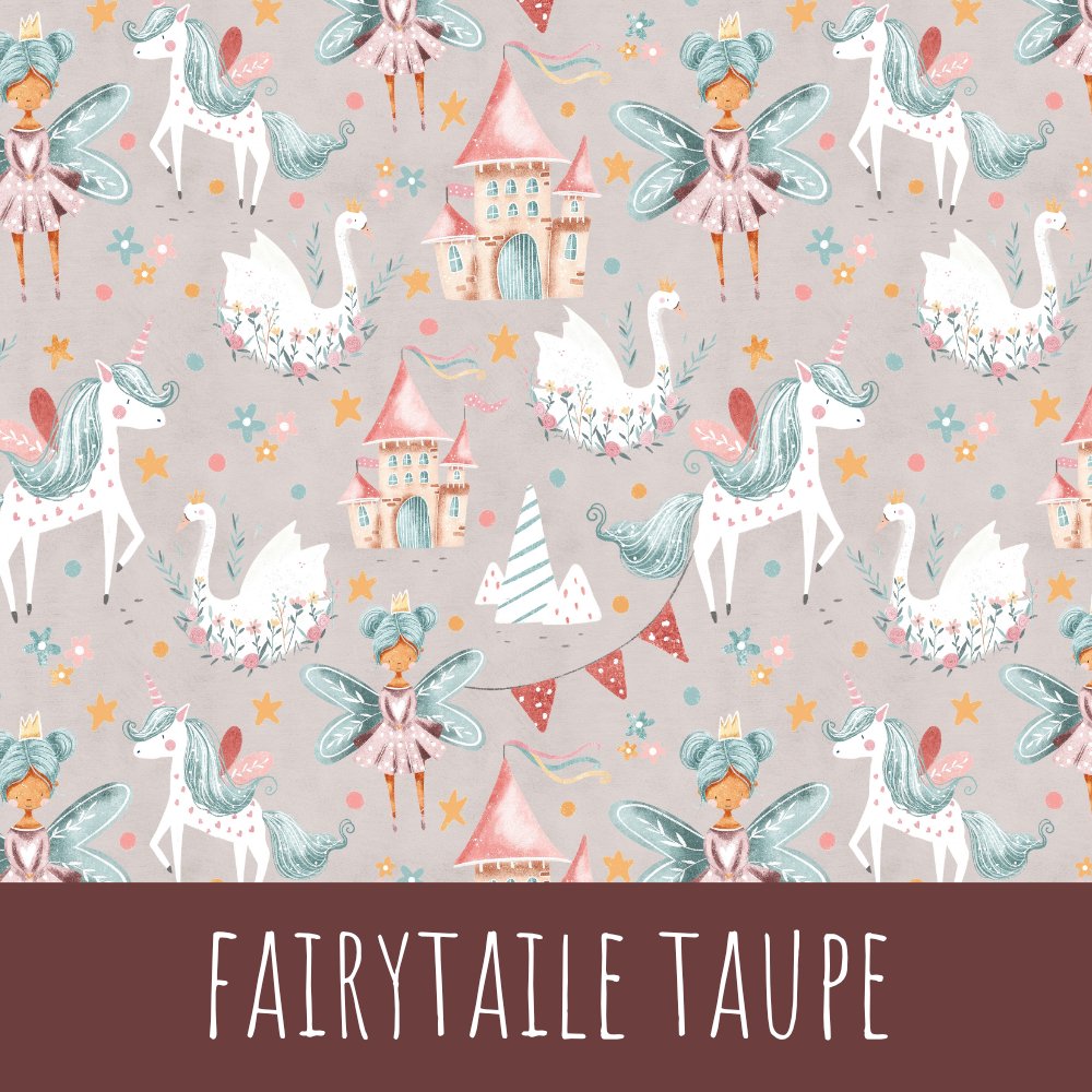 Fairytale taupe Bio Jersey - Mamikes