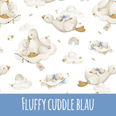 Fluffly cuddle blau Bio Jersey - Mamikes