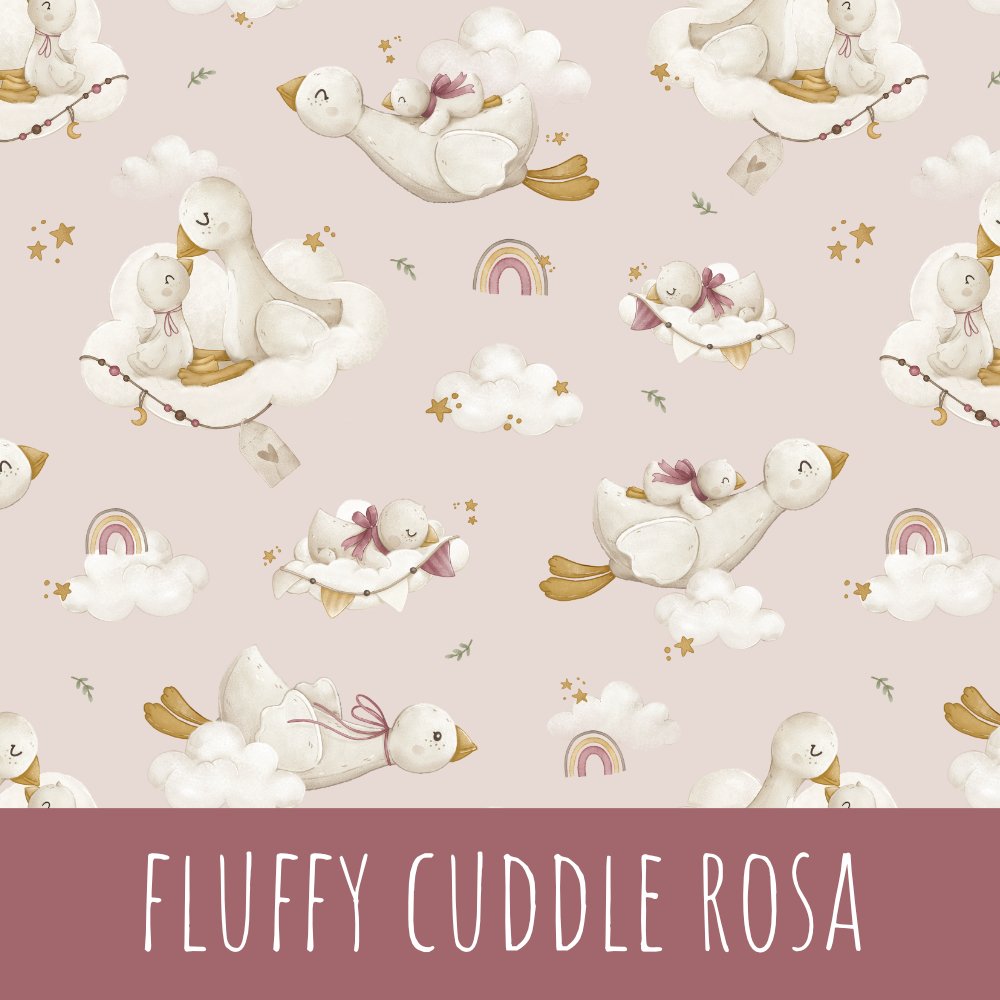 Fluffy cuddle rosa Bio Jersey - Mamikes