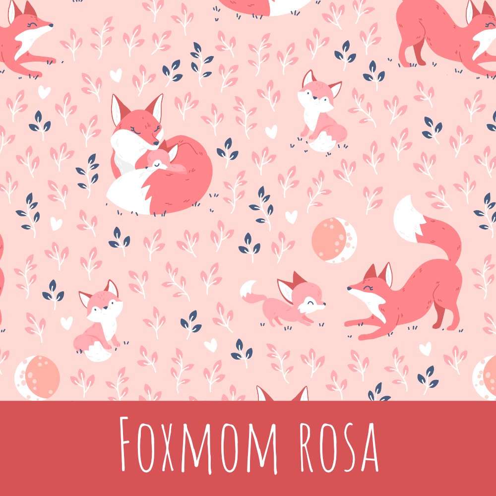Foxmom rosa Bio Jersey - Mamikes