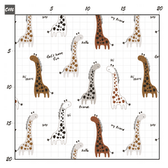 Giraffen freunde Bio Jersey - Mamikes