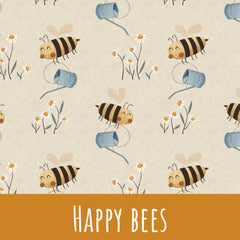 Happy bees Baumwolle - Mamikes