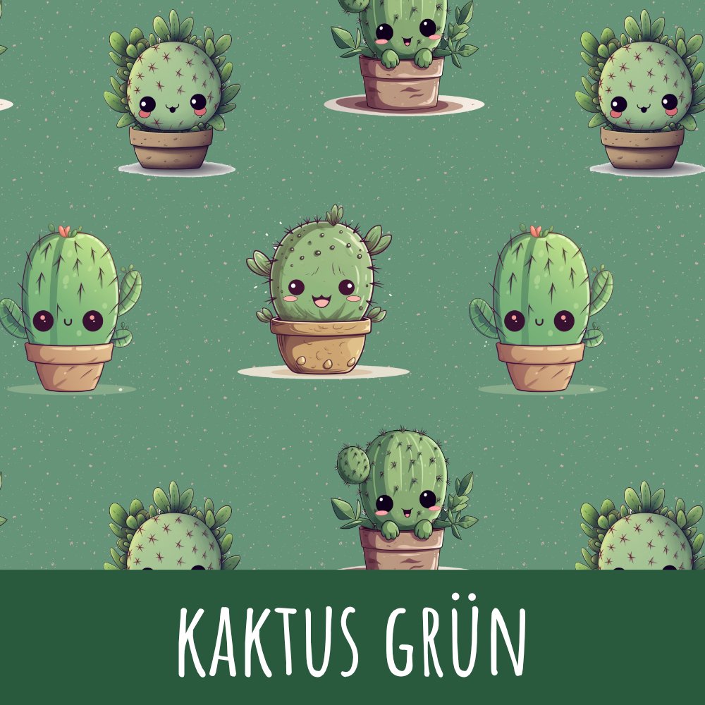 Kaktus gruen Bio Jersey - Mamikes