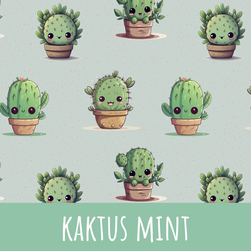 Kaktus mint Bio Jersey - Mamikes