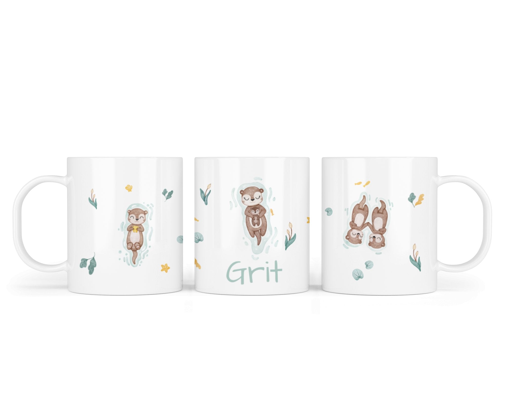 Kunststofftasse 21.Otter - Mamikes