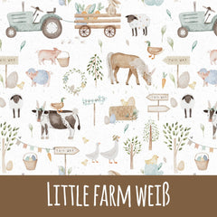 Little farm weiß Bio Jersey - Mamikes