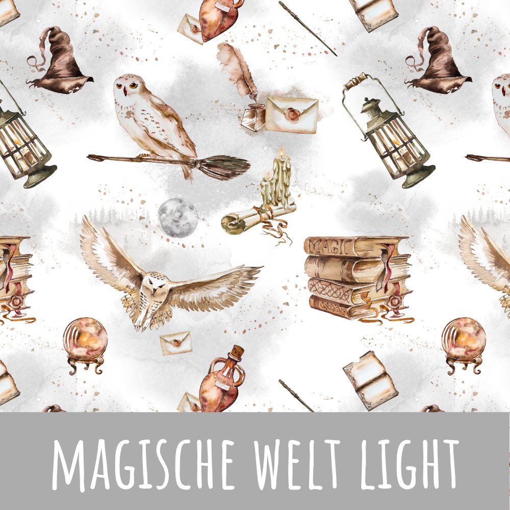 Magische Welt light Baumwolle - Mamikes