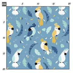 Parrots dream blau Bio Jersey - Mamikes