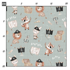 Pirate woodland mint Bio Jersey - Mamikes