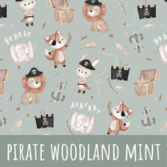 Pirate woodland mint Bio Jersey - Mamikes