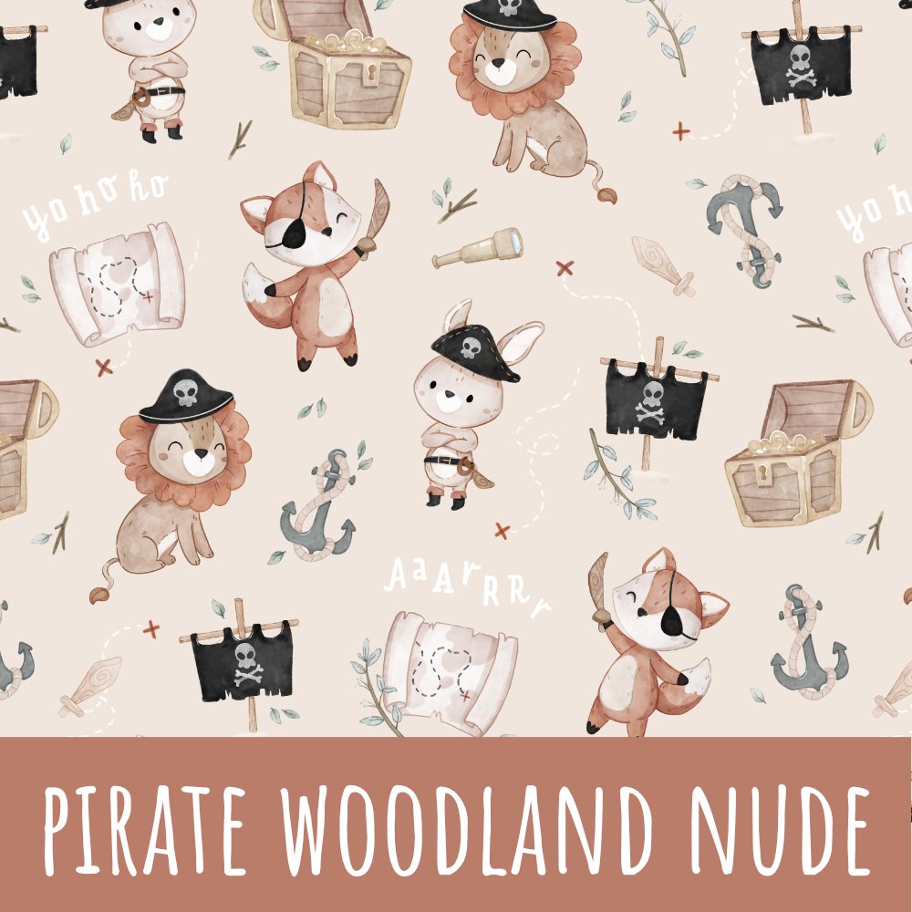 Pirate woodland nude Bio Jersey - Mamikes