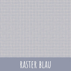 Raster blau Bio Jersey - Mamikes