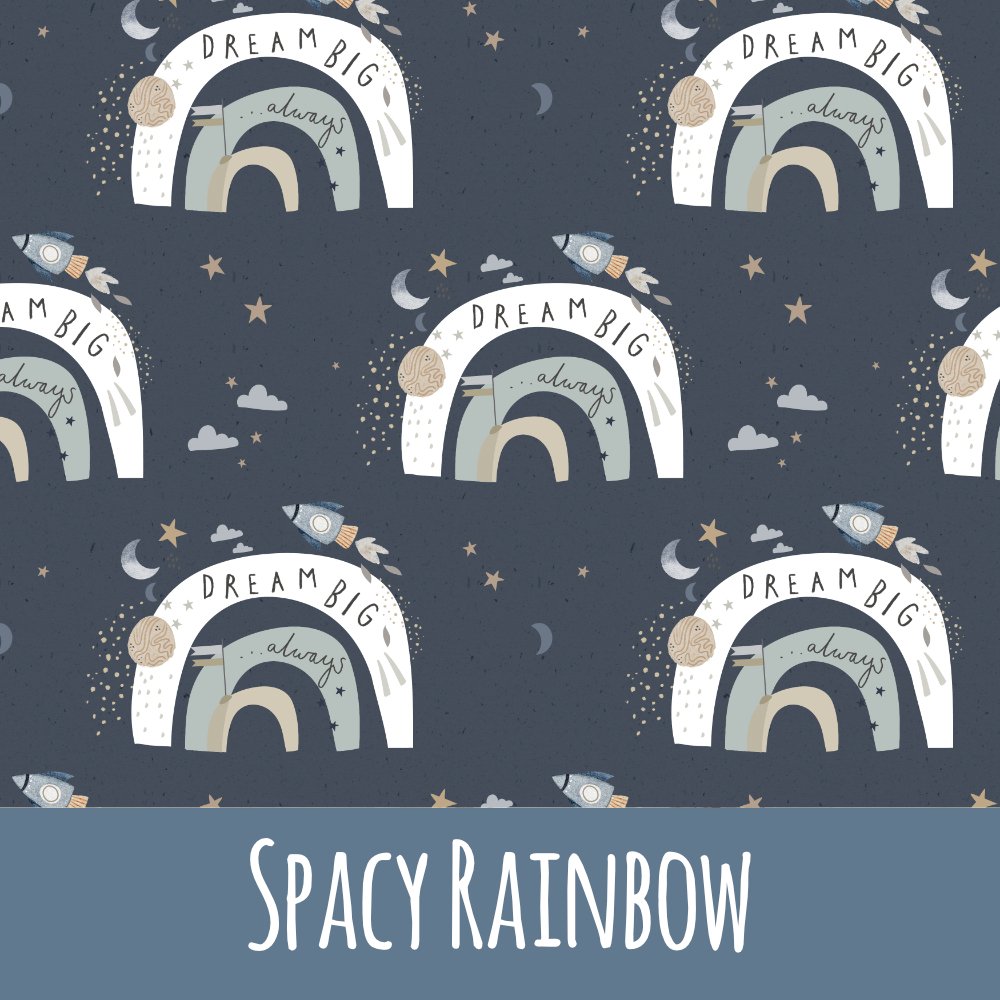 Spacy rainbow Bio Jersey - Mamikes