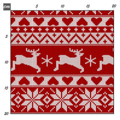 Ugly sweater red Bio Jersey - Mamikes