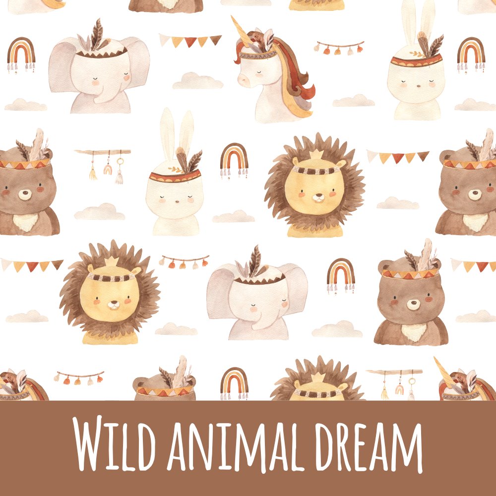 Wild animal dream Baumwolle - Mamikes