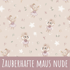 Zauberhafte Maus nude Baumwolle - Mamikes