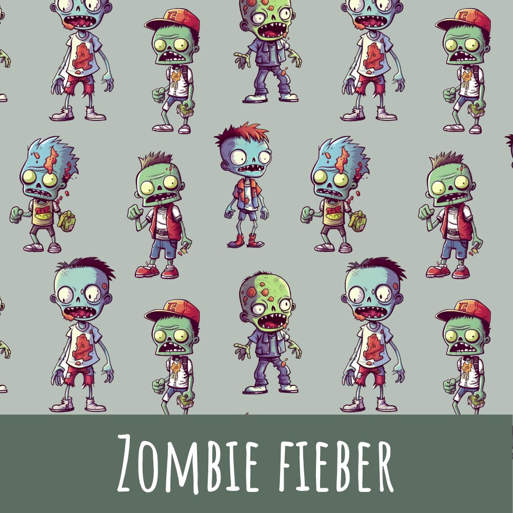 Zombie fieber Bio Jersey - Mamikes